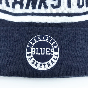 High Quality <b>Navy</b> Blue Pom Beanie Thermal Knitted Bobble <b>Hat</b> Manufacturer for Cold Weather Beach Business Digital Common - Product Image 6