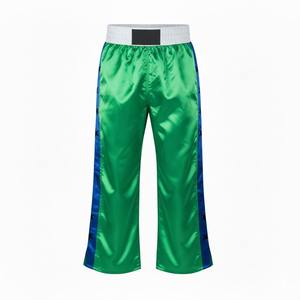 Pantalons de kick-boxing et de muay-thaï pour hommes, professionnels, personnalisés, imprimés à l'écran, imperméables, taille élastique, décontractés, vêtements de sport lavés - Product Image 1