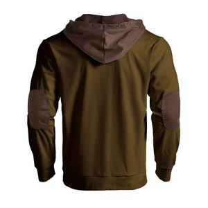 Sudadera con capucha de estilo callejero de tela personalizada de ajuste Regular para hombre al por mayor de fábrica/logotipo personalizado transpirable suave elegante diseño moderno - Product Image 2