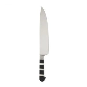 Couteau de chef professionnel en acier carbone de qualité supérieure, pour droitier, avec manche en bois, compatible lave-vaisselle, écologique, à tranchant affûté, pour usage en cuisine - Product Image 5