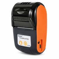 Printer Portabel Mini 58mm Printer Thermal Bluetooth USB 203DPI 1500mAh Printer POS untuk Ritel Restoran