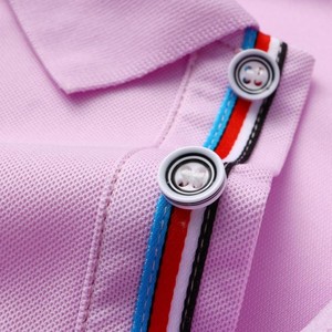 เสื้อโปโลสีทึบเสื้อยืด unisex เสื้อโปโลพิมพ์ลายโลโก้ตามสั่งสำหรับกีฬากอล์ฟ - Product Image 6