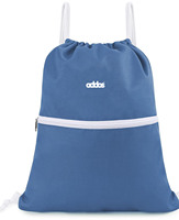 Sac à dos à cordon Sac à cordon en nylon résistant à l'eau pour la gym, le shopping, le sport et le yoga (noir)