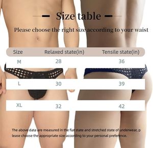 Sous-vêtement string sexy pour hommes de qualité supérieure pochette de soutien respirante et légère pour les vêtements de sport de tous les jours - Product Image 4