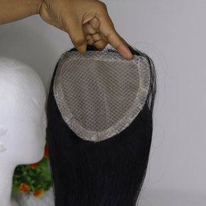 Extensiones de Cabello Humano Remy Indio Real de 12 Pulgadas con Textura Lisa para Mujer, Tejidas a Mano con Doble Trama Fusionada a Máquina - Product Image 5