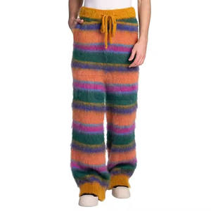 Haut Fabricant Meilleur Matériel Marque Privée Votre Propre Conception Nouveau Style Pantalon de Survêtement Mohair Pour Hommes - Product Image 5