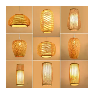 Venta caliente: linternas de bambú Premium/lámpara de bambú 100% Bambú de Vietnam, tamaño personalizado - Product Image 6