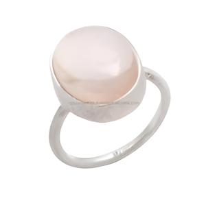 Anillo de piedras preciosas de Plata de Ley 925 de cuarzo rosa natural, joyería chapada en plata, anillo de moda romántico para aniversario de bodas. - Product Image 2