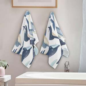 100% Cotton Dishcloth Towel <b>Set</b> Premium Striped Weave Digital Tea <b>Golf</b> Kitchen Towels Good Quality Printed Pattern Dropshipping - Product Image 3