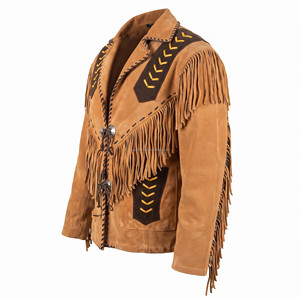 Premium Quality Brown Western Leather <b>Jacket</b> For Men Slim Fit Exclusive Custom Winter Outerwear - Product Image 5