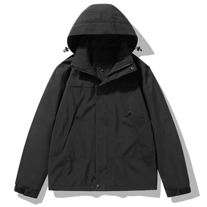 Veste de randonnée unisexe imperméable 3 en 1, vêtements d'extérieur unisexe d'hiver, coupe-vent, veste à capuche, veste rigide - Product Image 5