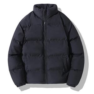 Qualité supérieure Streetwear doudoune extérieure Ouffer vestes chaud hiver hommes manteaux fermeture éclair surdimensionné imperméable matelassé - Product Image 1