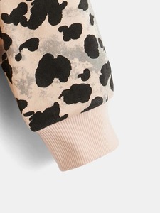 Pull à capuche en coton de style décontracté d'hiver pour femmes sur mesure avec logo à manches longues sur le devant 100% coton - Product Image 4