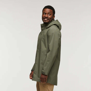 Chaqueta Cortavientos de Invierno para Hombre, Impermeable, Transpirable, Talla Grande, con Cuello Alto, Personalizable con Logotipo OEM - Product Image 3