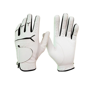 Service OEM Gants de golf en cuir Cabretta véritable antidérapants avec sangle de poignet réglable, pour hommes, doigts entiers, meilleur prix, vente chaude - Product Image 5