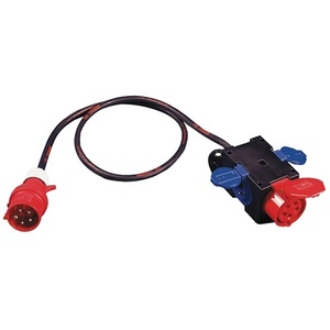 กล่องจ่ายไฟแบบ 5 ขั้ว ขนาดกะทัดรัด 1xCEE 16 แอมป์ 2x230V 5 x 2.5 มม. JGER DIREKT คุณภาพสูง จ่ายไฟโดยตรง - Product Image 1
