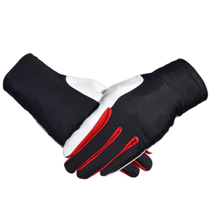 Winter <b>Gloves</b> for <b>Men</b> Premium Horse Riding Driving Windproof Waterproof <b>Touch</b> <b>Screen</b> Leather <b>Gloves</b> Thickened Warm Thermal - Product Image 2