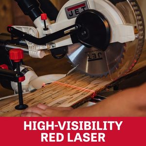 Scie à onglet composée à double biseau de 10 pouces avec fonction coulissante 1Ph 115V - Product Image 3