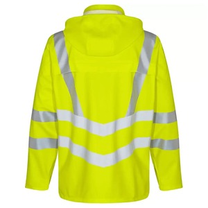OEM Men's High Visibility Safety Work Jackets for Winter Construction Work Wear <b>Reflective</b> <b>Material</b> Customizable Logo Polyester - Product Image 2