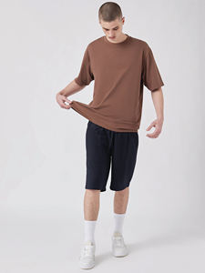 OEM tamaño adulto precio barato hombres camiseta para la venta prendas de vestir para correr hombres camisetas superventas hombres camisetas - Product Image 4