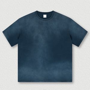 El mejor fabricante de Pakistán, camiseta personalizada 250 GSM 100%, ropa de calle desteñida al sol de algodón pesado, camiseta de gran tamaño lavada con ácido - Product Image 3