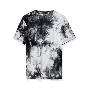 Camiseta de hombre de alta calidad 100% personalizada completa, suministro directo de fábrica, camiseta transpirable para hombre a la venta, impresión Tie dye