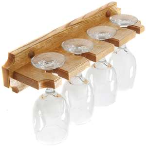Premium Quality Modern Design Wood <b>Glass</b> Holder Decorative <b>Wine</b> <b>Rack</b> Household Accessory at Competitive Price - Product Image 6