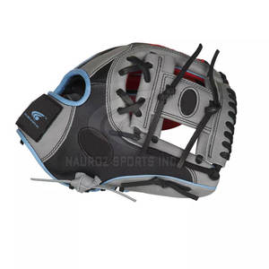 Guantes de béisbol de tela de cuero de alta calidad Último diseño Guantes de béisbol de tamaño de color personalizados - Product Image 3