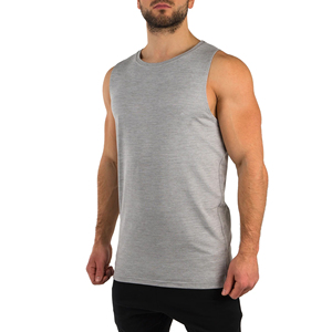 Débardeur de sport décontracté pour homme, sur mesure, de haute qualité, OEM, vente en gros, séchage rapide, respirant, écologique, pour la gym - Product Image 2