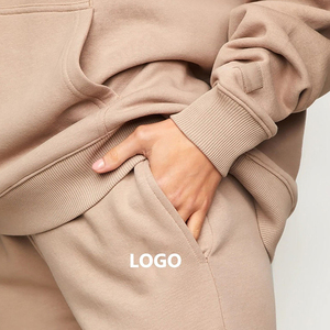 Pantalones de chándal de algodón de alta calidad para mujer, pantalones de chándal informales activos deportivos holgados para deportes de invierno - Product Image 4