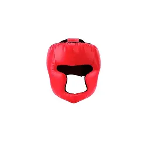 Mma Helm Kopf bedeckung Kickboxen Black Head Guards Adult Gesichts schutz Kickboxen Kopfschutz BHG-0020