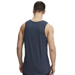 Débardeur de sport respirant et tendance pour homme, coupe ajustée, avec poche avant, idéal pour la course et la musculation, prix abordable, parfait pour l'été - Product Image 3