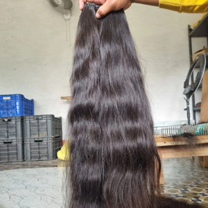 ผมคนตรงจากธรรมชาติผมตรงจากอินเดียผมตรงสีดำมีให้เลือกหลายเฉดสี - Product Image 5