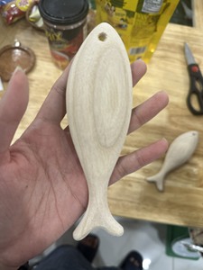 Pescado de madera hecho a mano Diseño Vietnam Exportación Listo Alta calidad Durable Asequible Venta al por mayor Pedidos a granel Competitivos - Product Image 5