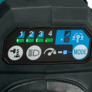 Llave de Impacto Inalámbrica XGT de 40V, Eléctrica, con Accionamiento Cuadrado, Sin Escobillas, con 4 Velocidades, Torque Medio, Grado Industrial, Voltaje Nominal de 21V - Product Image 5