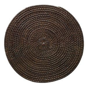 Assiette de présentation en rotin au design traditionnel, nouvelle arrivée, pour hôtels et restaurants, service de desserts et de plats - Product Image 2