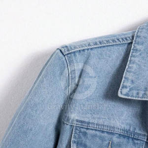 Chaquetas Vaqueras para Hombre de Primera Calidad Hechas en Pakistán, 100% Algodón, Ecológicas, Transpirables, Diseño Personalizado, Logotipo Personalizado en la Parte Delantera, Venta al por Mayor - Product Image 5