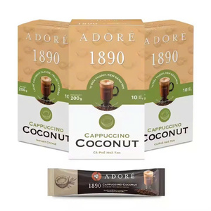 Authentic Vietnam Coconut Cappuccino Instant <b>Coffee</b> Mix with Rich Flavor Original Recipe - Product Image 3