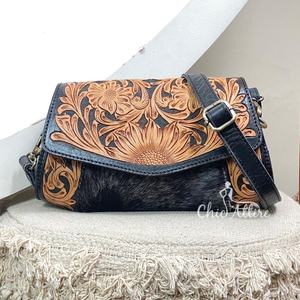 กระเป๋าหนังวัวสะพายข้างเป็นเครื่องมือสำหรับผู้หญิงกระเป๋าขนาดเล็กสุดหรูสำหรับผู้หญิงกระเป๋าถือหนังแบรนด์คุณภาพสูงผลิตตามสั่งจากโรงงาน - Product Image 1