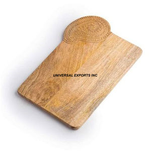 Ahşap fantezi kesme tahtası Premium kalite el yapımı doğrama tahtası klasik şık fantezi doğrama tahtası - Product Image 4