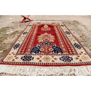 Most Selling Modern Floral Wool Silk Prayer <b>Mat</b> for Home Use Washable and Durable - Product Image 3