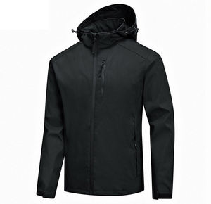 Men’s Casual Solid Color Hoodie Soft, Warm, Custom Colors, Streetwear & Sport Fashion for Autumn - Product Image 6