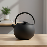 Théière en fonte émaillée de style japonais, durable, 300ML, 3009443-0.3, pour absorption de thé, en acier inoxydable, vente en gros Filtre à thé en maille