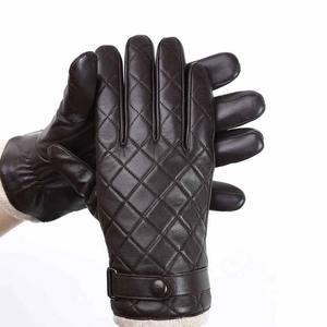 Guantes de cuero transpirables cómodos de alta calidad hechos en Pakistán Diseño elegante para uso informal en invierno al aire libre Precio al por mayor - Product Image 4
