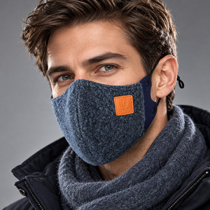Cache-Visage Tricoté Hiver en Mélange Polyester/Coton avec Boucles d'Oreilles Ajustables Multicolore Unisexe - Product Image 6