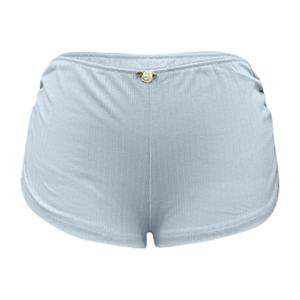 Pantalones cortos de gimnasio de cintura alta para mujer de primera calidad Diseño elegante con tela transpirable Ofertas de MOQ bajo en pantalones cortos de botín fabricados - Product Image 2