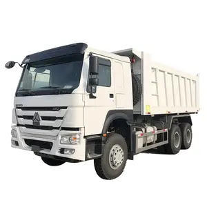 Sử Dụng H3000 60ton 16 Mét Khối 10 Bánh Xe Dump Tipper Xe Tải 4X4 Diesel Tay Truyền Chỉ Đạo Phía Sau Bên Trái Máy Ảnh Xe Tải Nặng