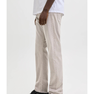 Pantalons en denim de mode streetwear personnalisés en gros 2026, pantalon pour homme, coupe décontractée, haute qualité, coupe ajustée, extensible, taille mi-haute - Product Image 4