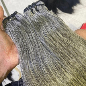 Las mejores extensiones de cabello humano de onda profunda suelta de alta calidad, Balayage Natural recto, destaca, paquetes de colores súper dobles dibujados - Product Image 3