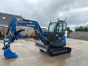 Pour excavatrice sur chenilles R22 PRO avec couple de charge élevé et hydraulique Bosch Rexroth - Product Image 3